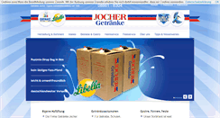 Desktop Screenshot of getraenke-jocher.de
